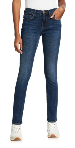 Jean skinny taille haute gris JOYCE – F.A.M. Paris