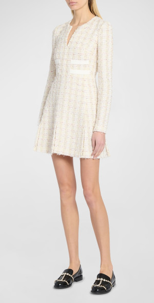 giambattista valli embroidered boucle mini dress Giambattista Valli Embroidered boucl minidress Giambattista Valli