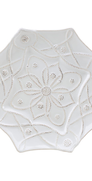 Jardins du Monde Whitewash Alcazar Dessert/Salad Plate - By Juliska main image 0