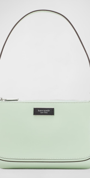 kate spade new york sam icon mini leather pochette shoulder bag