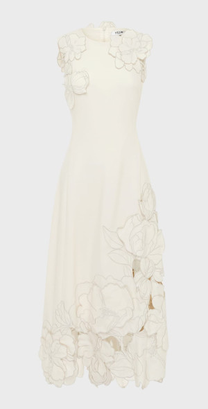 chinese dress ladies Leo Lin Cleo Sleeveless Midi Dress main image 1