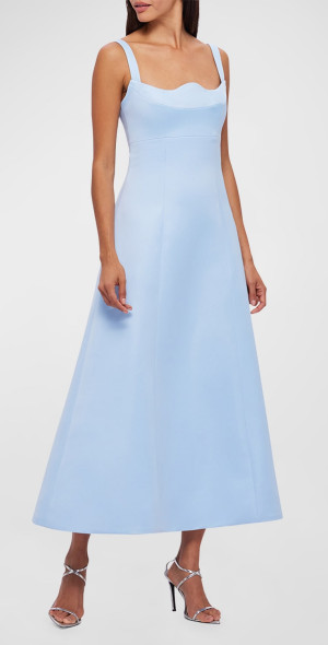 midi white lace dress with sleeves Elegant Lace Midi Dress - White