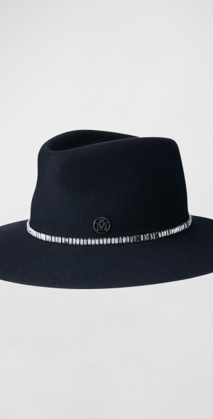 Maison Michel - Charles Strass Felt Fedora Hat