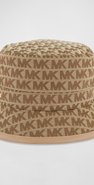 Michael Kors - Jacquard Monogram Bucket Hat display picture 3