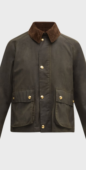 Nili Lotan - Brinley Waxed-Cotton Short Parka