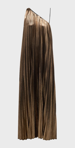 strapless open back dress Floor Length Black Dress | Zoa Dress main image 1