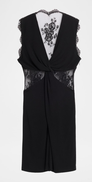Roberto Cavalli Black Sleeveless Cotton Sheath Mini Dress main image 1