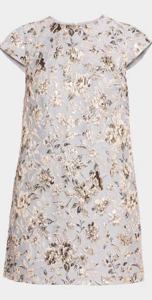 sachin & babi scoop-neck embroidered a-line mini dress Sachin & Babi