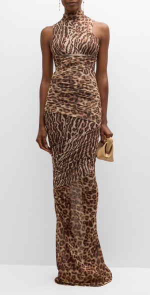 seroya gold dress Benni Metallic Knit Mini Dress main image 1