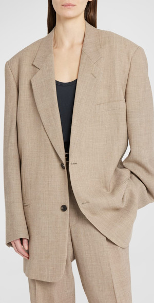 THE ROW - Marina Oversized Wool Jacket