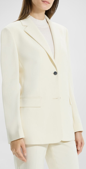 Theory - Admiral Crepe Relaxed Blazer Jacket