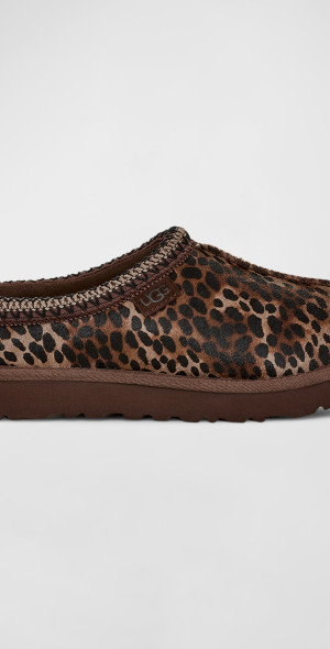UGG Tasman Leopard Cozy Mule Slippers