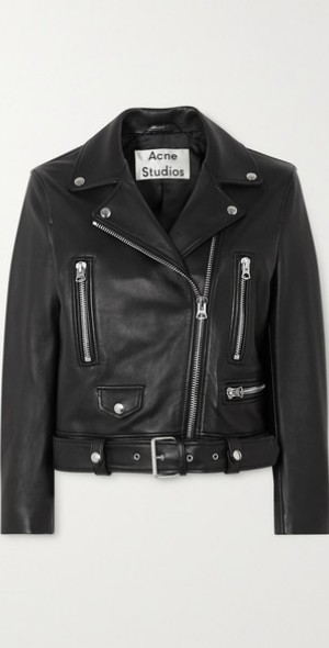 ACNE STUDIOS Leather biker jacket