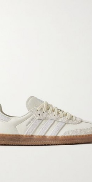 adidas gazelle silver green womens adidas JP5330 Samba OG Maroon Sand Strata Pony Womens Lifestyle Shoe