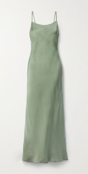 anine bing green dress Made
