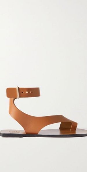 ATP ATELIER NET SUSTAIN Aquara leather sandals