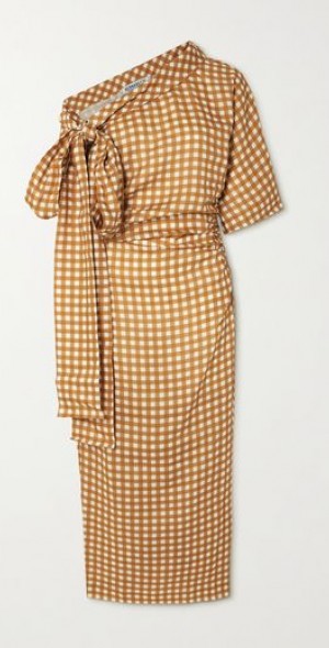 a line 70s dress 70s Wavy Stripes A Line Dress Women Pockets, Retro Vintage Brown Yellow Orange Print Sleeveless Mini Short Cute Handmade Party Sexy Casual Black / XS main image 0
