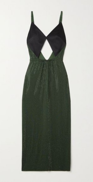 christopher kane bombshell cut-out midi dress CHRISTOPHER KANE