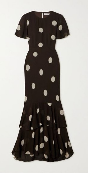 strapless open back dress Feeling Your Best Pink Polka Dot Dress, X-Large - The Mint Julep Boutique main image 1