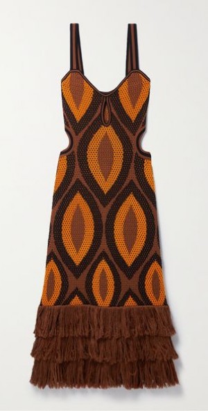 johanna ortiz cut out dress Johanna Ortiz Women's Excepcionalidad Maxi Dress - Green - Size 4