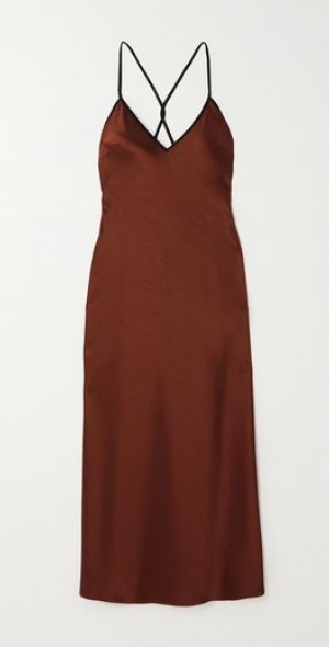 long sleeve maxi designer dress Designer Gown In Velvet Long Sleeve Maxi In Maroon Velvet XL / 52 Inches / Matching Embroidered Scarf (24 X 71 Inches)