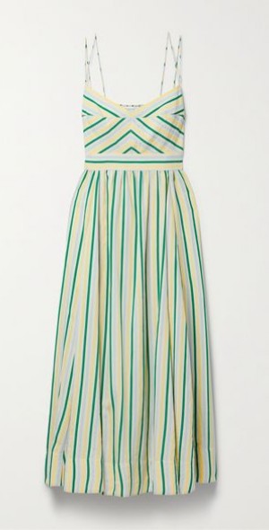 white christmas dresses La Ligne Albertine Dress | Print/Blue | Size S main image 1