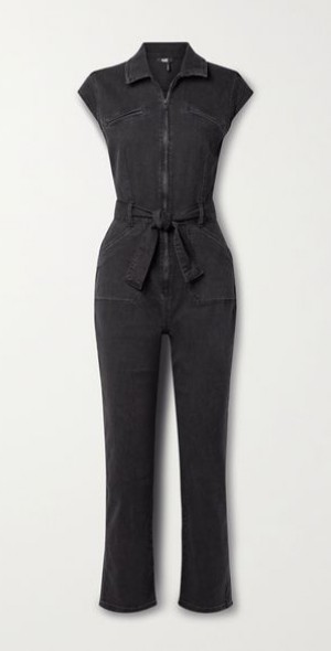 Paige Strapless Smocked Jumpsuit