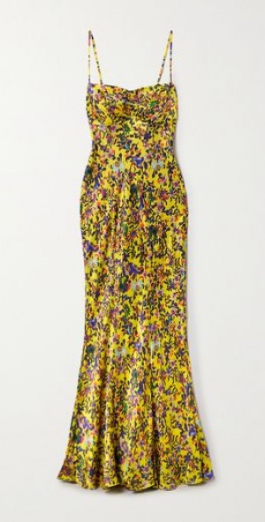 saloni renee long dress Saloni Renee Long Dress 4 / Lantana Noir