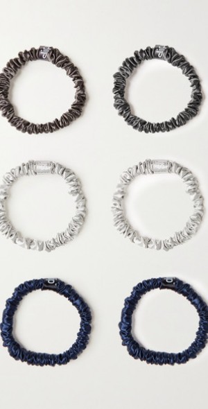 slip silk hair ties