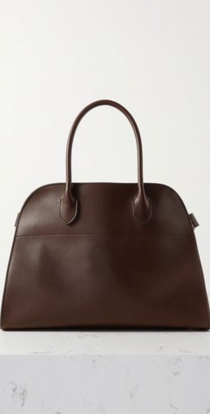 THE ROW Margaux 12 buckled leather tote