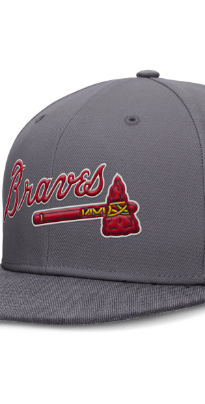 braves dri fit hat