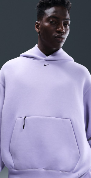 Nike - Men's Tech Fleece Hoodie in Purple | HJ0681-515