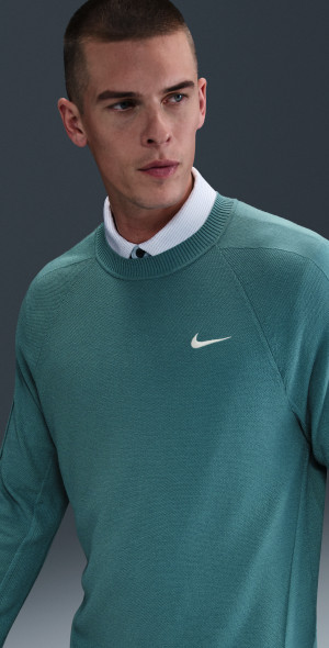 訳あり NIKE GOLF ナイキゴルフ 長袖 ジャージ M TEY32-54 nike_nike_nike_mens_tour_golf_