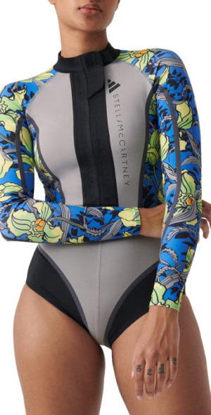 adidas by Stella McCartney TrueNature Long Sleeve One-Piece - Main Image