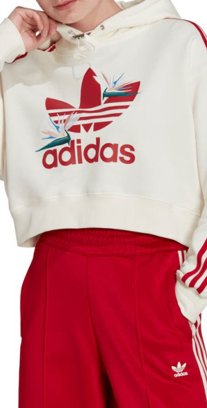 adidas Originals x Thebe Magugu Embroidered 3-Stripes Crop