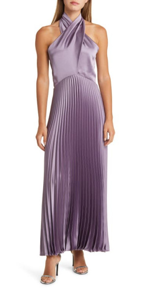 antique rose bridesmaid dresses Amsale Pearce Gown BHLDN main image 1