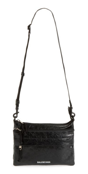Balenciaga - Explorer Double Pouch Lambskin Messenger Bag