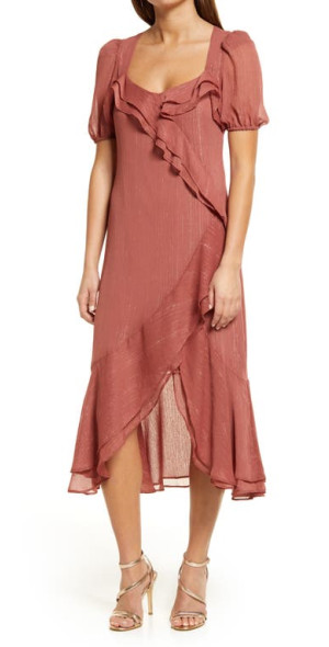 knee length dresses for ladies Charles Henry Floral Off The Shoulder Dress  The Fashion Loop LLC