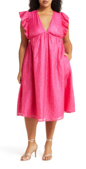 red black midi dress Black Organza Long Sleeve Midi Dress – FARM Rio