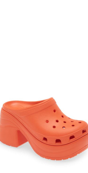 CROCS Siren Platform Clog in Lava at Nordstrom, Size Women's - Main Image