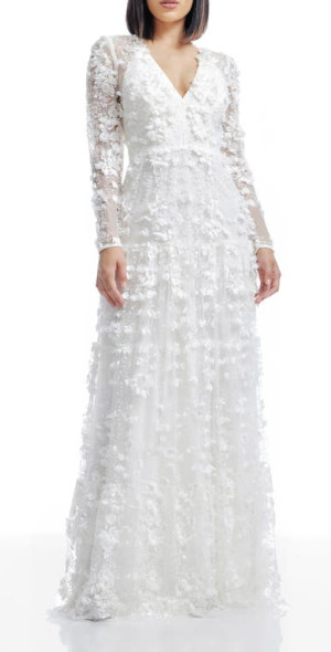 open lace back dress Dress The Population Emery Sequin Dress