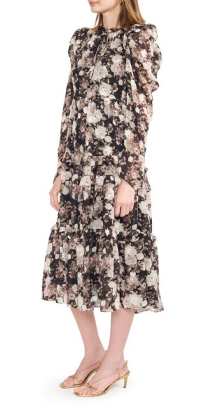 knee length dresses for ladies En Saison Brielle Midi Dress – Cinnamon Boutique main image 0