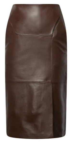 Equipment Ashlyn Leather Pencil Skirt in Delicioso at Nordstrom