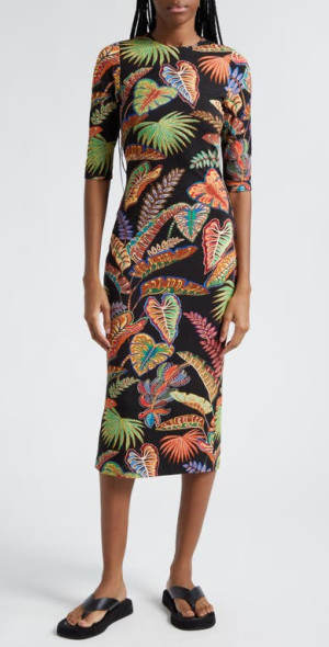 farm rio foliage midi dress FARM Rio Dresses