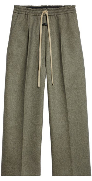 fear of god 8th ウールカシミヤパンツ M グレー Fear of God Men's Boiled Wool Forum Pants in Paris Sky Fear Of God