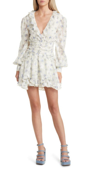 For Love Lemons Jayleen Floral Embroidery Long Sleeve