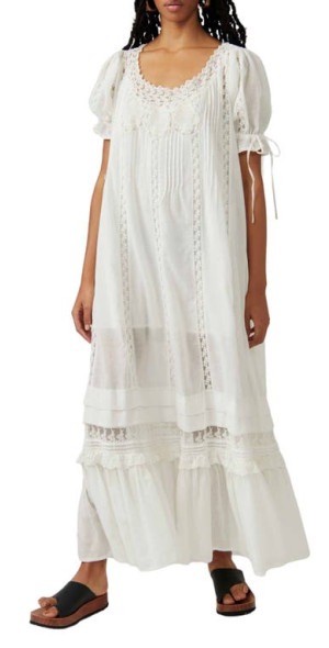 long dress with overlay skirt Tailored Blazer Dress with Lace Skirt Overlay(MS334), Black / L