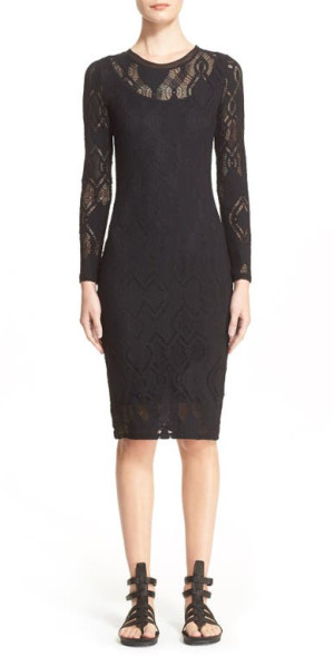 Fuzzi - Lace Sheath Dress in Black at Nordstrom Fuzzi - Lace Sheath Dress in Black at Nordstrom