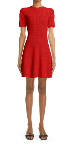knee length dresses for ladies Bombshell Mini Dress Red