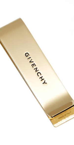 Givenchy - Logo Engraved Money Clip in Golden Yellow at Nordstrom